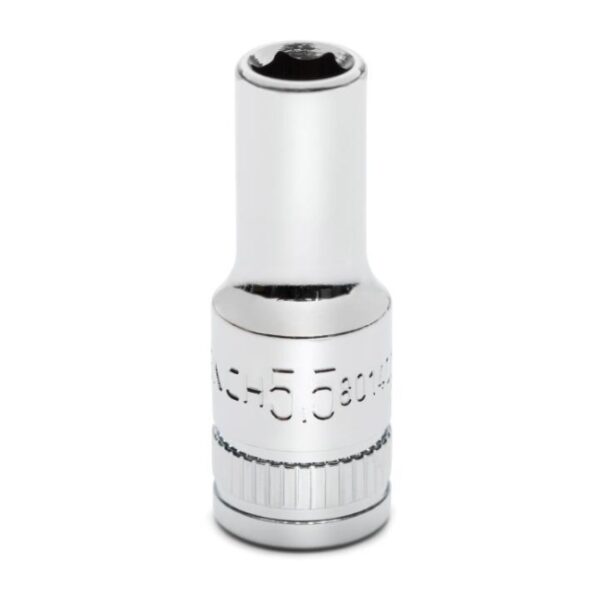 GearWrench 80140S-06 1/4" Drive 6-Point Mid-Length Metric Socket - 5.5mm