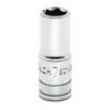 GearWrench 80142S-06 1/4" Drive 6-Point Mid-Length Metric Socket - 7mm
