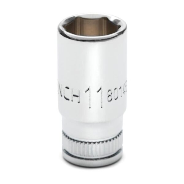 GearWrench 80146S-06 1/4" Drive 6-Point Mid-Length Metric Socket - 11mm