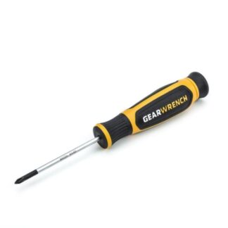 GearWrench 80032H Micro Phillips Dual Material Handle Screwdriver #0 x 60mm