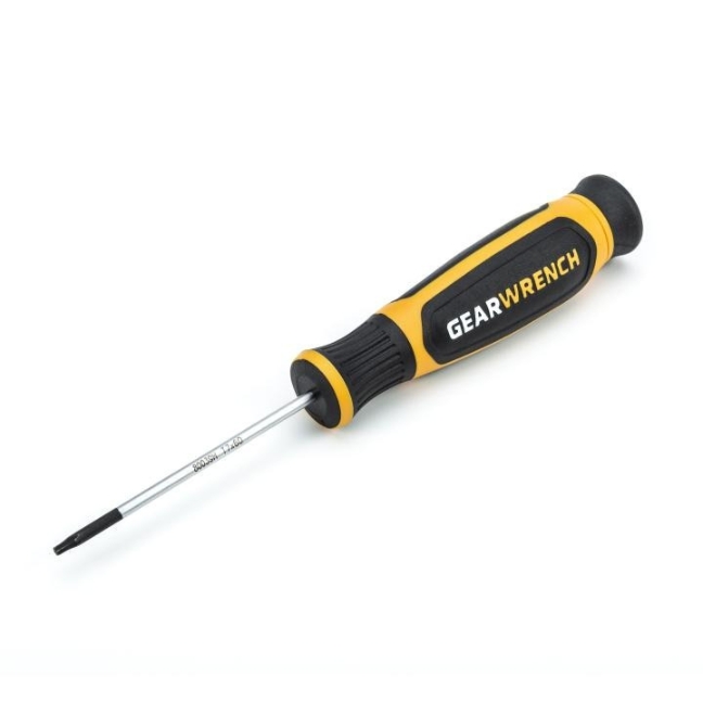 GearWrench 80039H Micro TORX Dual Material Handle Screwdriver T7 x 60mm