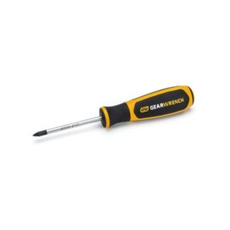 GearWrench 80044H Pozidriv Dual Material Handle Screwdriver PZ1 x 3"