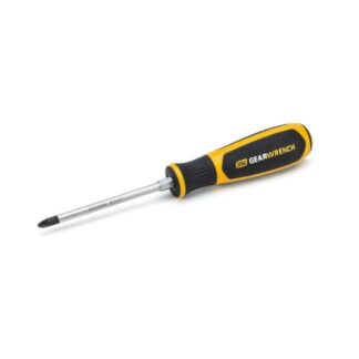 GearWrench 80045H Pozidriv Dual Material Handle Screwdriver PZ2 x 4"