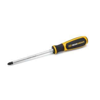 GearWrench 80046H Pozidriv Dual Material Handle Screwdriver PZ3 x 6"