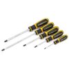 GearWrench 80052H Phillips Dual Material Handle Screwdriver Set