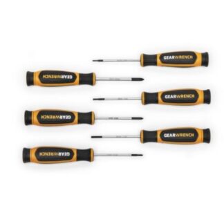 GearWrench 80055H Phillips/Slotted Dual Material Handle Screwdriver Set