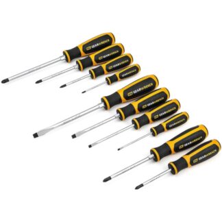 GearWrench 80060H Micro Phillips/Slotted/Pozidriv Dual Material Handle Screwdriver Set