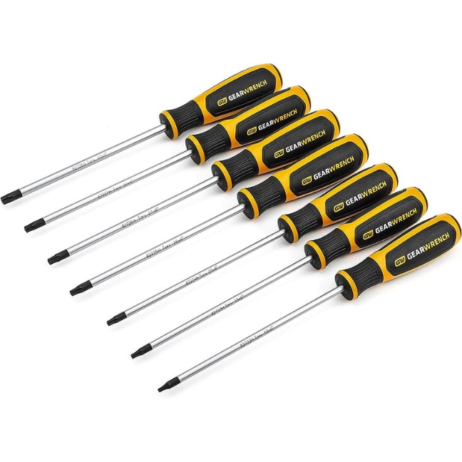 GearWrench 80071H TORX Dual Material Screwdriver Set