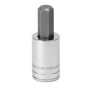 GearWrench 80151D 1/4" x 1/16" Drive Hex Bit SAE Socket