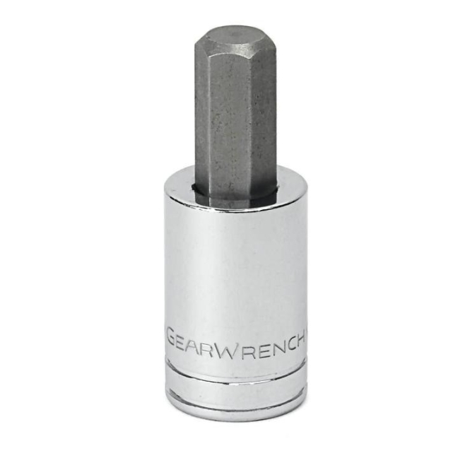 GearWrench 80151D 1/4" x 1/16" Drive Hex Bit SAE Socket