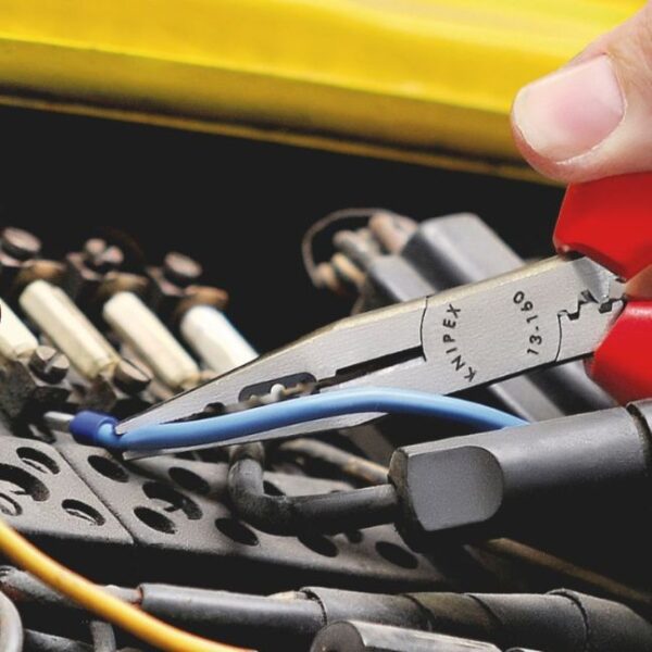 Knipex 1302614TBKA 6-1/4" 4-in-1 Electricians' Pliers with Tethering Point