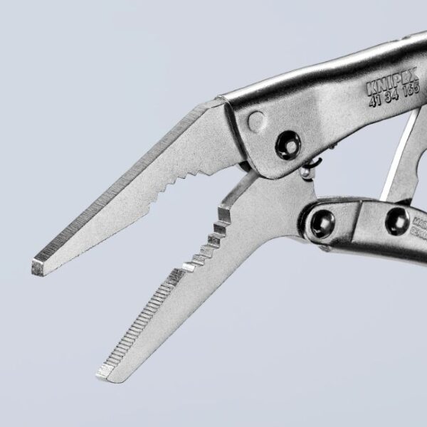 Knipex 4134165 6-1/2" (165mm) Long Nose Grip Pliers