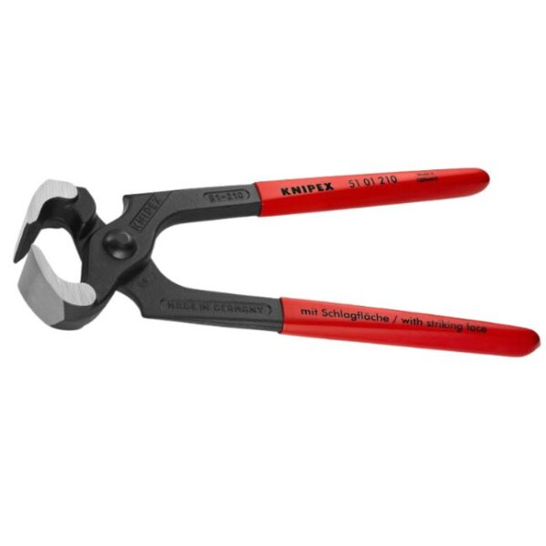 Knipex 5101210 -3 Knipex 5101210 8-1/4" (210mm) Carpenters' End Cutting Pliers - Hammer Style