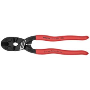 Knipex 7121200 8" (200mm) COBOLT High Leverage 20° Angled Compact Bolt Cutters