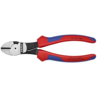 Knipex 7412180 7-1/4" (180mm) Spring High Leverage Diagonal Cutters