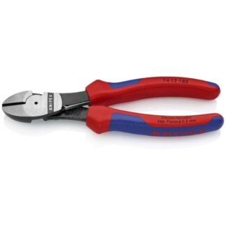 Knipex 7412180 7-1/4" (180mm) Spring High Leverage Diagonal Cutters