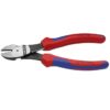 Knipex 7412180 7-1/4" (180mm) Spring High Leverage Diagonal Cutters