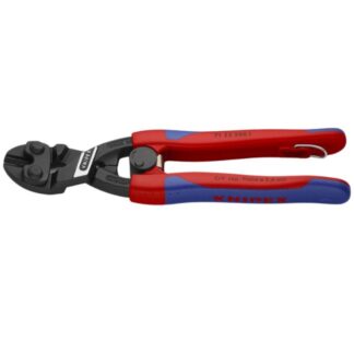 Knipex 7122200TBKA 8" COBOLT High Leverage 20° Angled Compact Bolt Cutters - Tether Point