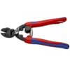 Knipex 7122200TBKA 8" COBOLT High Leverage 20° Angled Compact Bolt Cutters - Tether Point