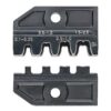 Knipex 974904 - 1 Knipex 974904 Crimping Die for Non-Insulated Open Plug-Type Connectors