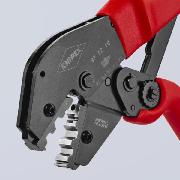 Knipex 975210 -4 Knipex 975210 10" Crimping Pliers for COAX, BNC and TNC Connectors