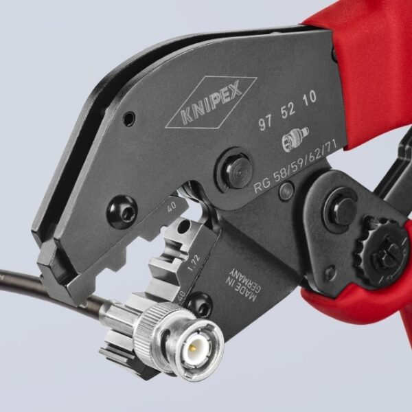 Knipex 975210 -8 Knipex 975210 10" Crimping Pliers for COAX, BNC and TNC Connectors