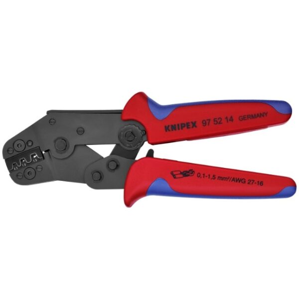 Knipex 975214 -1 Knipex 975214 7-1/2" Crimping Pliers for Non-Insulated Open Plug-Type Connectors