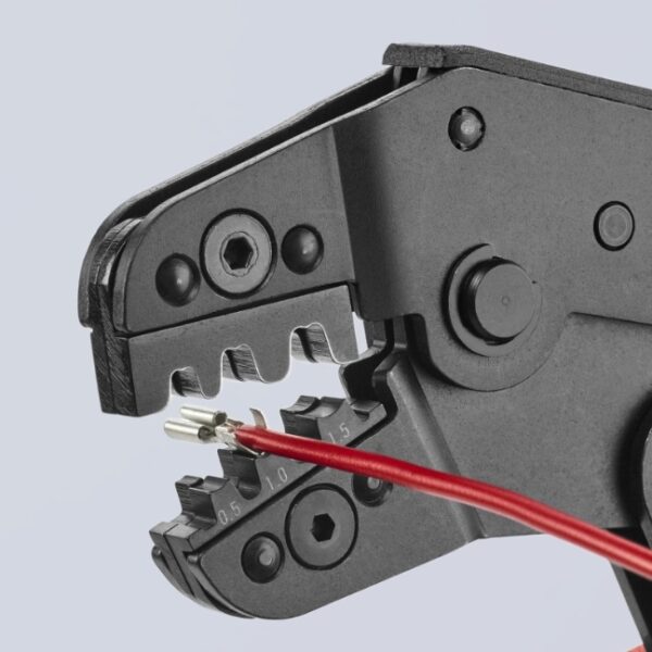 Knipex 975214 -5 Knipex 975214 7-1/2" Crimping Pliers for Non-Insulated Open Plug-Type Connectors