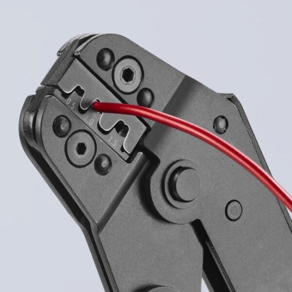 Knipex 975214 -7 Knipex 975214 7-1/2" Crimping Pliers for Non-Insulated Open Plug-Type Connectors