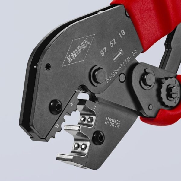 Knipex 975219 -4 Knipex 975219 10" Crimping Pliers for Insulated and Non-Insulated Wire Ferrules