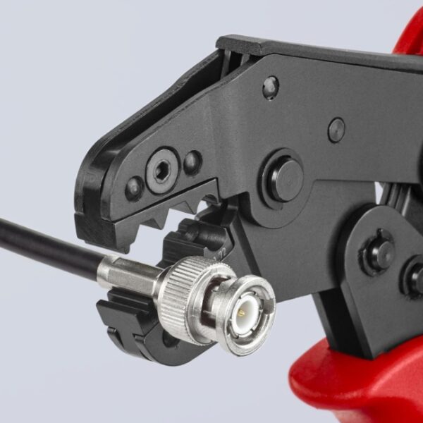 Knipex 975220 -8 Knipex 975220 7-1/2" Crimping Pliers for COAX, BNC and TNC Connectors