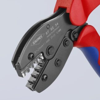 Knipex 975234 8-1/2" Crimping Pliers for Non-Insulated Open Plug-Type Connectors