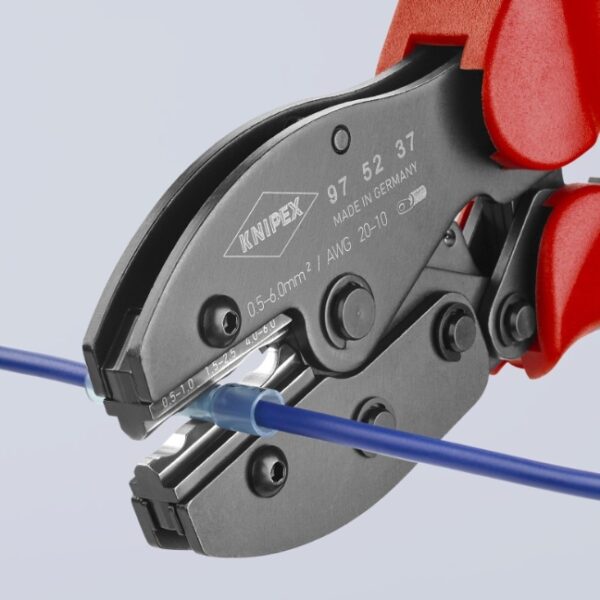 Knipex 975237 -5 Knipex 975237 8-1/2" Crimping Pliers for Heat Shrinkable Sleeve Connectors