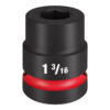 Milwaukee 49-66-6651 SHOCKWAVE IMPACT DUTY 1-3/16" Standard 6-Point Socket