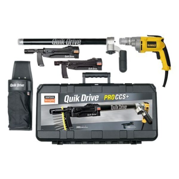 Simpson Strong-Tie QUIK DRIVE DeWalt PROCCS+ Combo System Simpson Strong-Tie QUIK DRIVE DeWalt PROCCS+ Combo System
