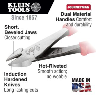 Klein J228-8 8" Diagonal Cutting Pliers