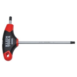 Klein JTH6E06BE 3/32" x 6" SAE T-Handle Ball-End Hex Key