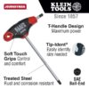 Klein JTH6E06BE 3/32" x 6" SAE T-Handle Ball-End Hex Key
