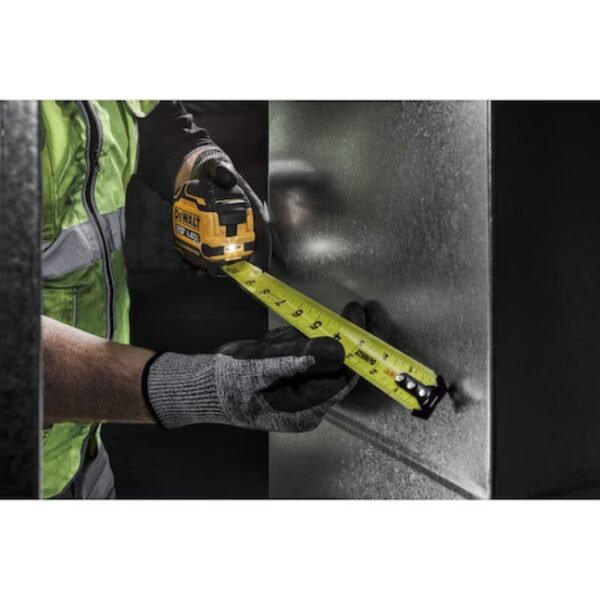 DeWalt DWHT35625S TOUGHSERIES 25ft LED Lighted Tape Measure