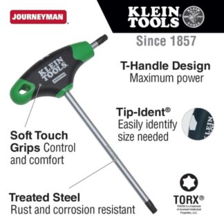 Klein JTH6T10 T10 x 6" TORX T-Handle Hex Key