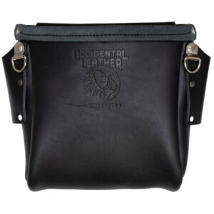 Occidental Leather B9920 Iron Worker's Leather Bolt Bag - Black