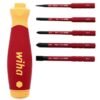 Wiha 28345 POCKETMAX SLIMLINE Insulated Multi-Driver SL/PH/SQ 7-Piece
