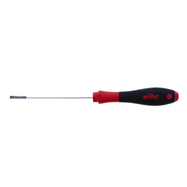 Wiha 30210 SOFTFINISH Slotted Screwdriver 3.5mm x 100mm