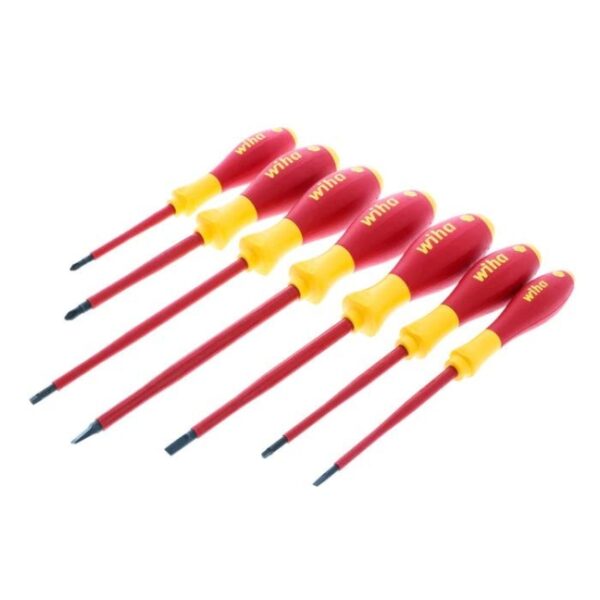 Wiha 32097 SOFTFINISH Insulated Scredriver Set 7-Piece