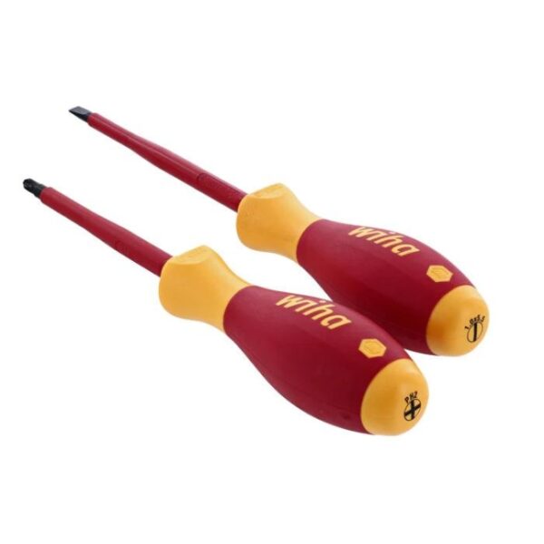 Wiha 32105 SOFTFINISH Insulated Phillips and Slotted Scredriver Set