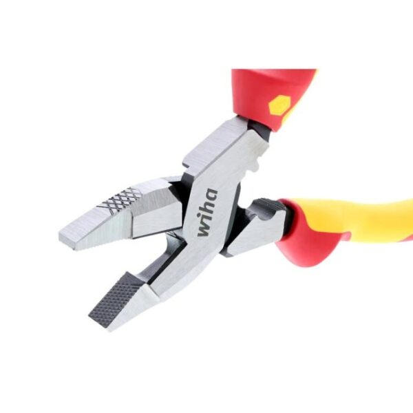 Wiha 32948 9-1/2" Insulated Industrial NE-Style Lineman's Pliers with Crimpers