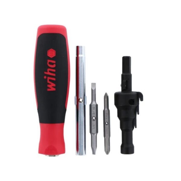 Wiha 77892 SOFTFINISH Conduit Reamer and 6-in-1 Multi-Driver