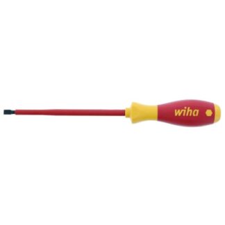 Wiha 32034 SOFTFINISH Insulated Slotted Screwdriver 6.0mm x 150mm