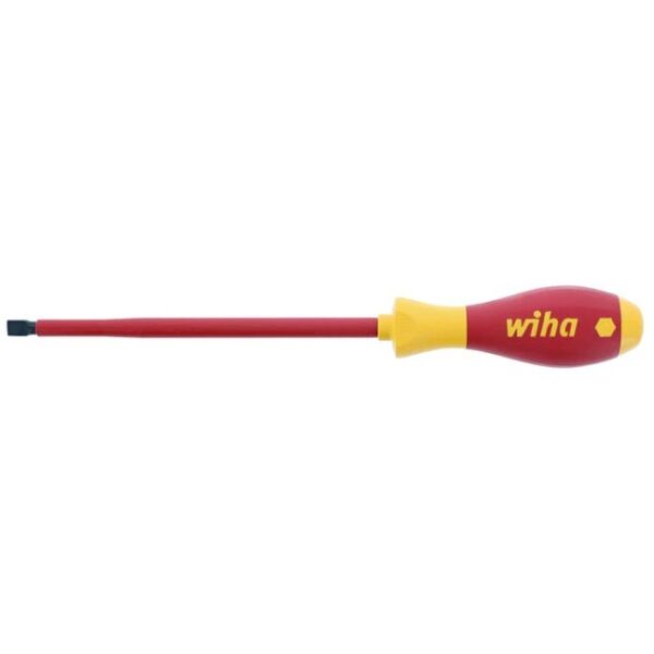 Wiha 32042 SOFTFINISH Insulated Slotted Screwdriver 8.0mm x 175mm