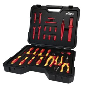 Wiha 91890 Insulated Hybrid and EV Vehicle Repair Essentials Tool Kit